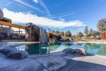 Gorgeous pool with views of Central Oregon, relax with a drink or soak up the run before taking a dip in the pool 